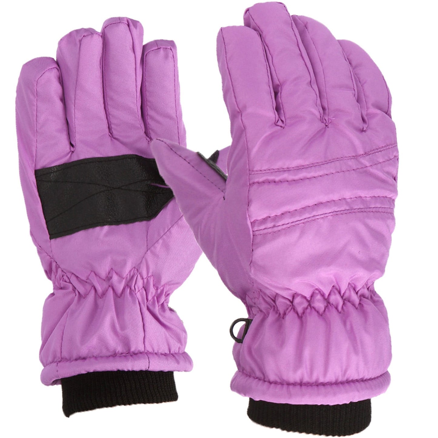 GXWEA 2T Gloves Kids Waterproof Gloves Kids Gloves Winter Gloves Thick Gloves Stretchy Warm Gloves Boys Girls 6-11 Year 4-8 Year AHA1 kids snow gloves Purple