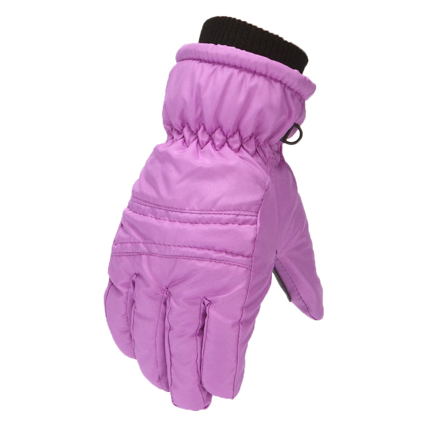 GXWEA 2T Gloves Kids Waterproof Gloves Kids Gloves Winter Gloves Thick Gloves Stretchy Warm Gloves Boys Girls 6-11 Year 4-8 Year AHA1 kids snow gloves Purple