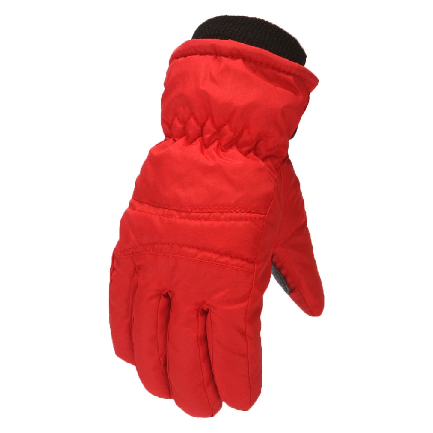GXWEA 2T Gloves Kids Waterproof Gloves Kids Gloves Winter Gloves Thick Gloves Stretchy Warm Gloves Boys Girls 6-11 Year 4-8 Year AHA1 kids snow gloves Red