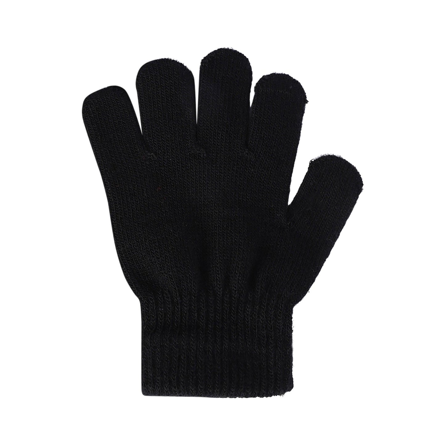 GXWEA 2T Gloves Kids Waterproof Gloves Kids Gloves Winter Gloves Thick Gloves Stretchy Warm Gloves Boys Girls 6-11 Year 5-12 years AHA3 kids snow gloves Black