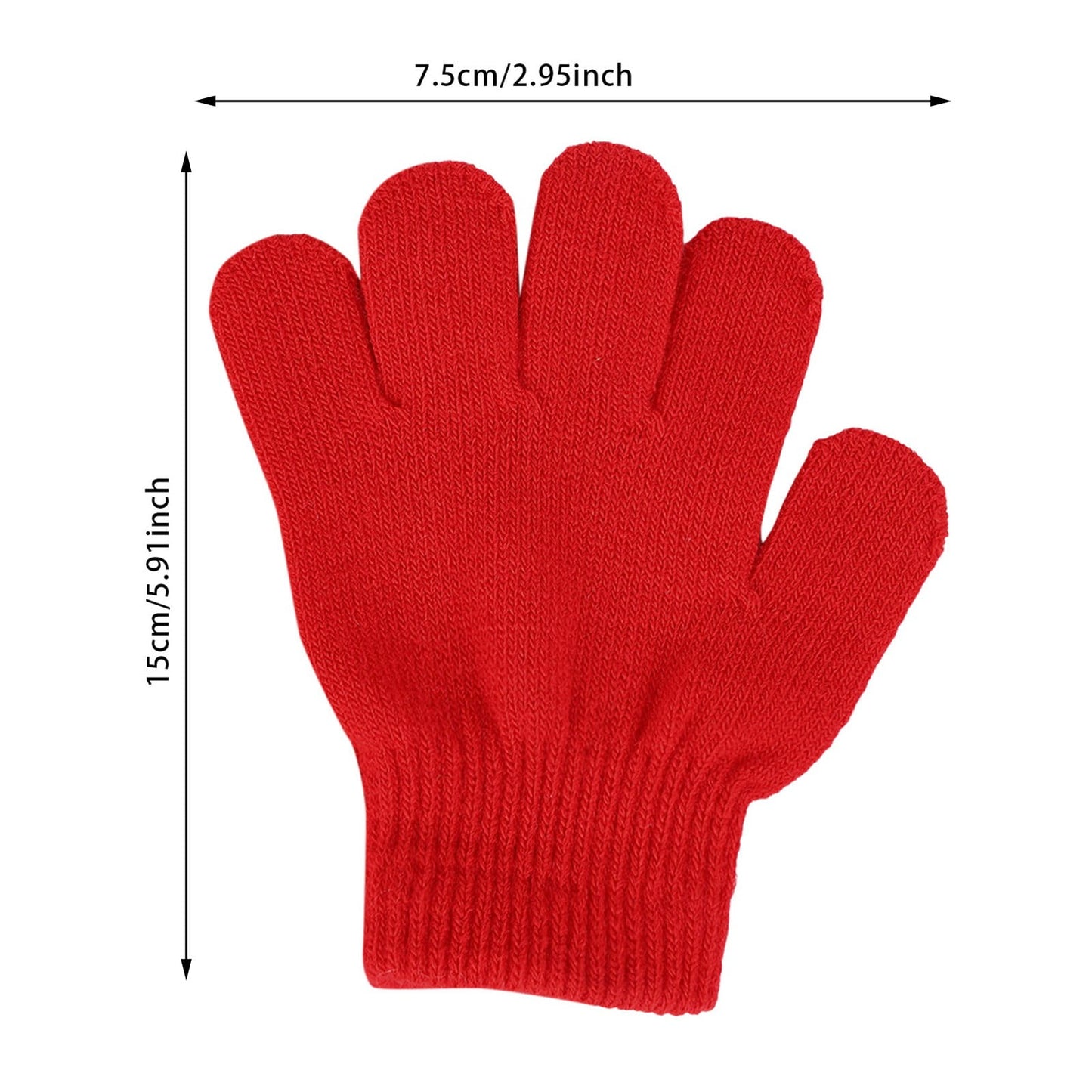 GXWEA 2T Gloves Kids Waterproof Gloves Kids Gloves Winter Gloves Thick Gloves Stretchy Warm Gloves Boys Girls 6-11 Year 5-12 years AHA3 kids snow gloves Blue