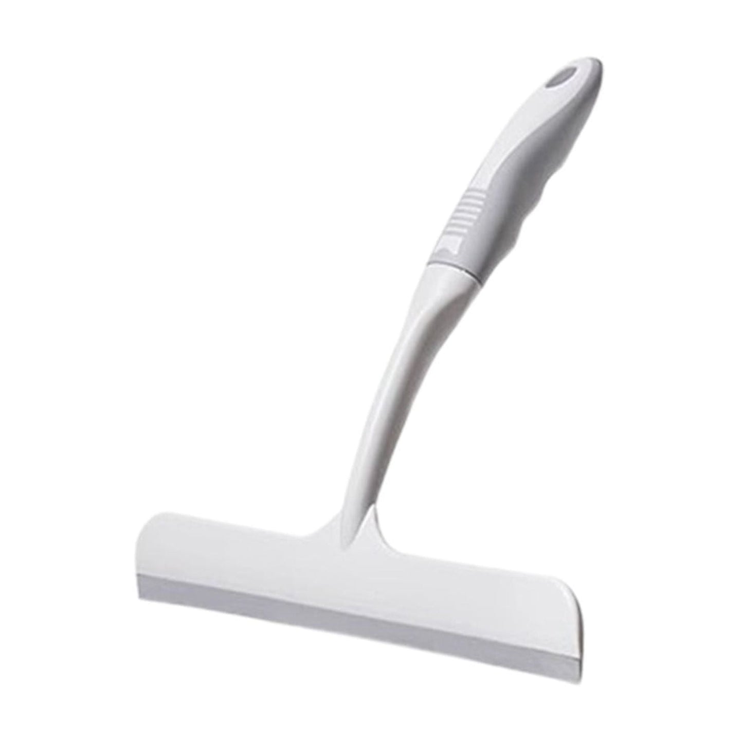 Shower Glass Squeegee, Window Glass Squeegee Shower Mirror Wiper, Door Wipe Blade, Multipurpose Cleaning Accessory, for Window, Windshield, Aquarium, Wall, Floor, Bathroom, Tile, Kitchen White,L
