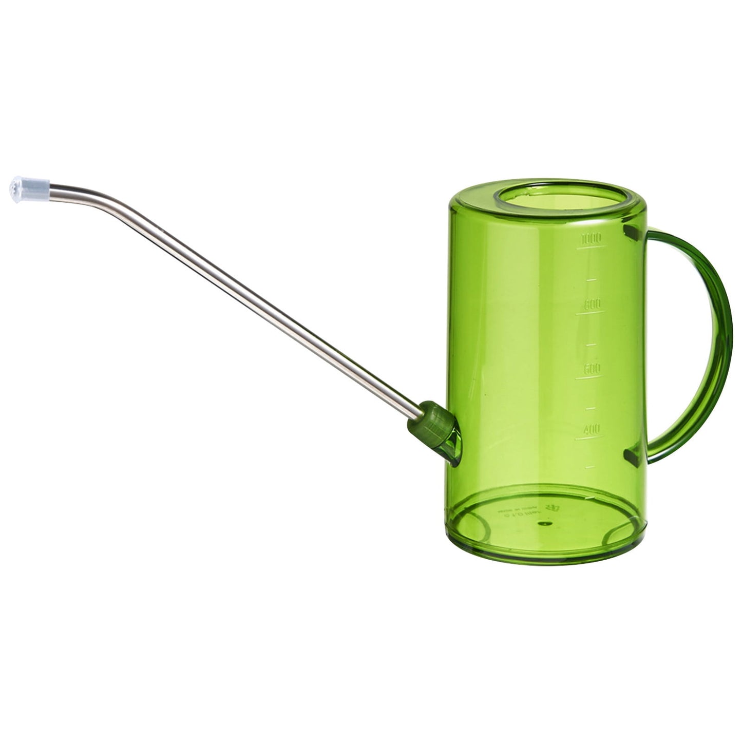 Plants Watering Jug, Portable Flower Mister, 1L Long Neck Sprinkler, Gardening Can, Household Gardening Watering Pot, for Indoor Herbs Vegetables Bonsai Balcony Plants, Outdoor Watering Container Green