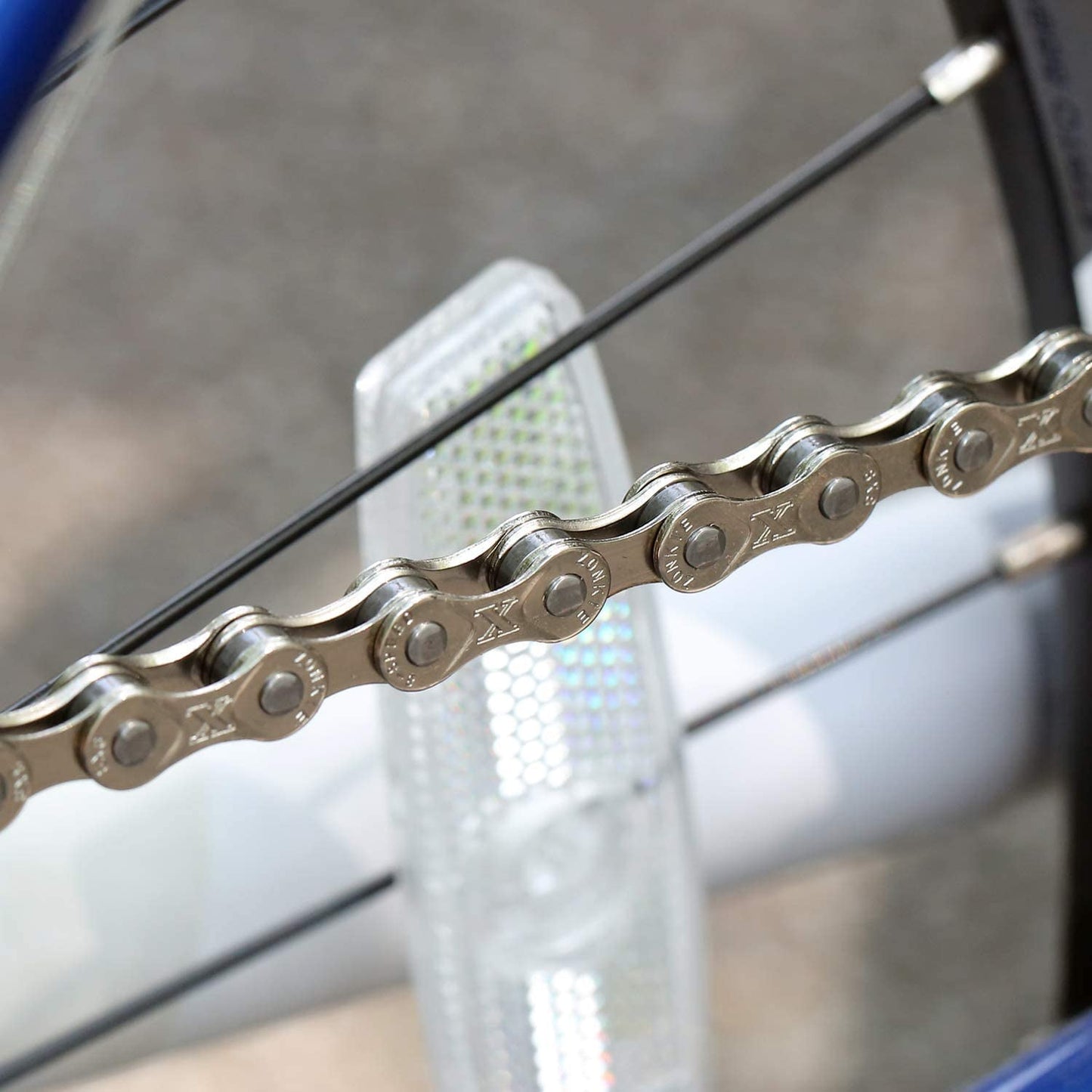 6/7/8-Speed Bicycle Chain 1/2 x 3/32 Inch - 116 Links