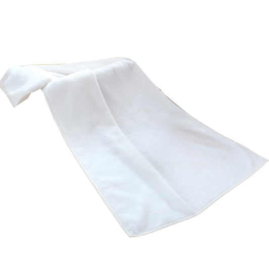 1Pc Microfiber Hair Towel Soft Super Absorbent Microfiber Microfiber Hair Towel Wraps Women for Gym White