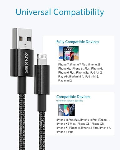USB Splitter Y Cable, USB A 1 Male to 2 Female Cord Converter, Dual Double USB Port Extender Hub Data Charger Power Split Adapter for Car, Xbox, PS4, PS5, Laptop, Mac (1FT)