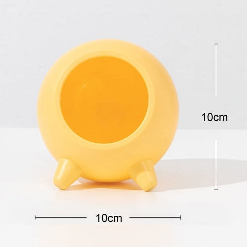 Visland House Semi-closed Keep Warm Burrowing Comfortable Hamster House Large Hideout for Hedgehog Chinchilla Bear Dragon nest Hamster Accessories Yellow
