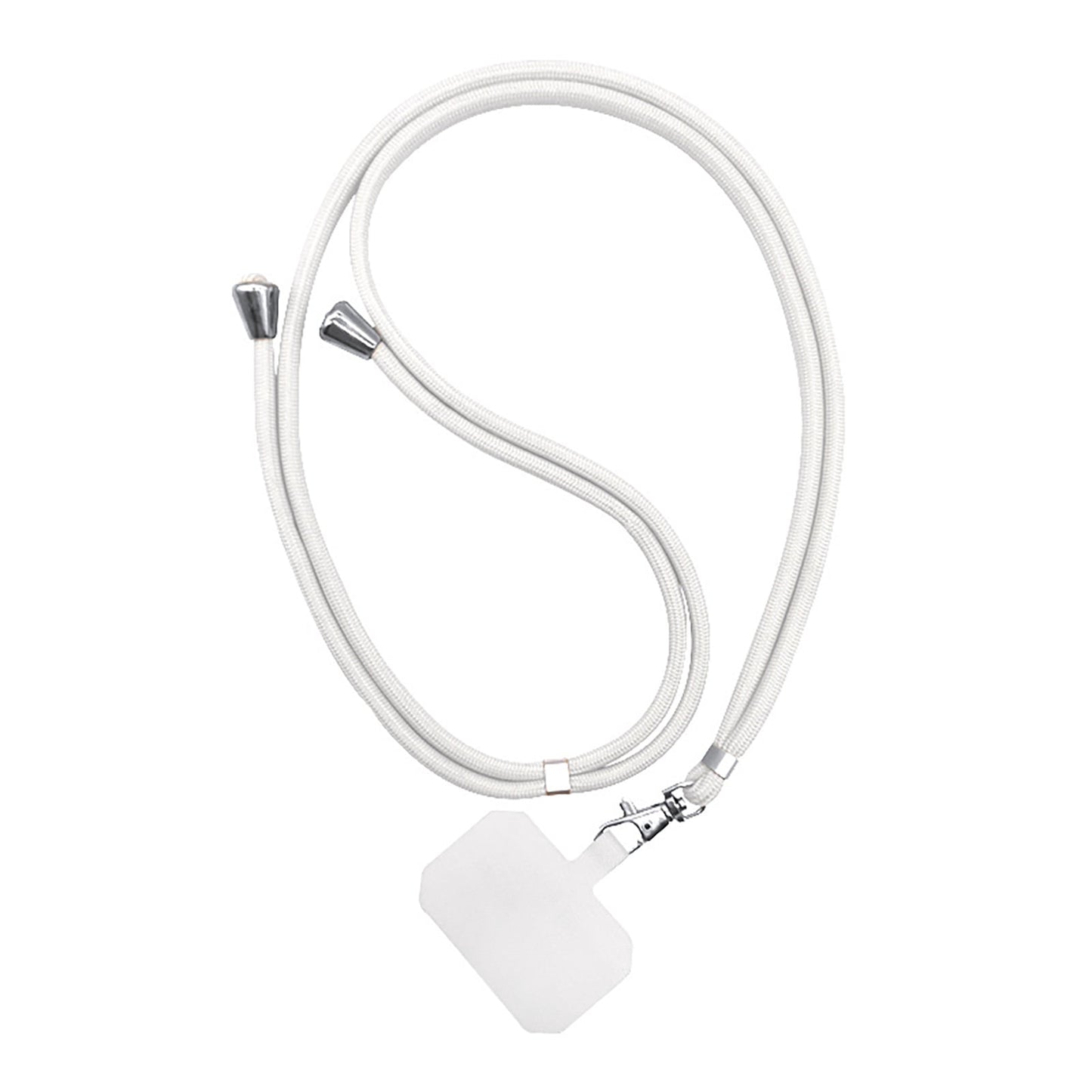 Mightlink Phone Lanyard,Universal Crossbody Cell Phone Lanyards Adjustable Shoulder Neck Straps,Cell Phone Lanyard Compatible for All Smartphones Light Grey