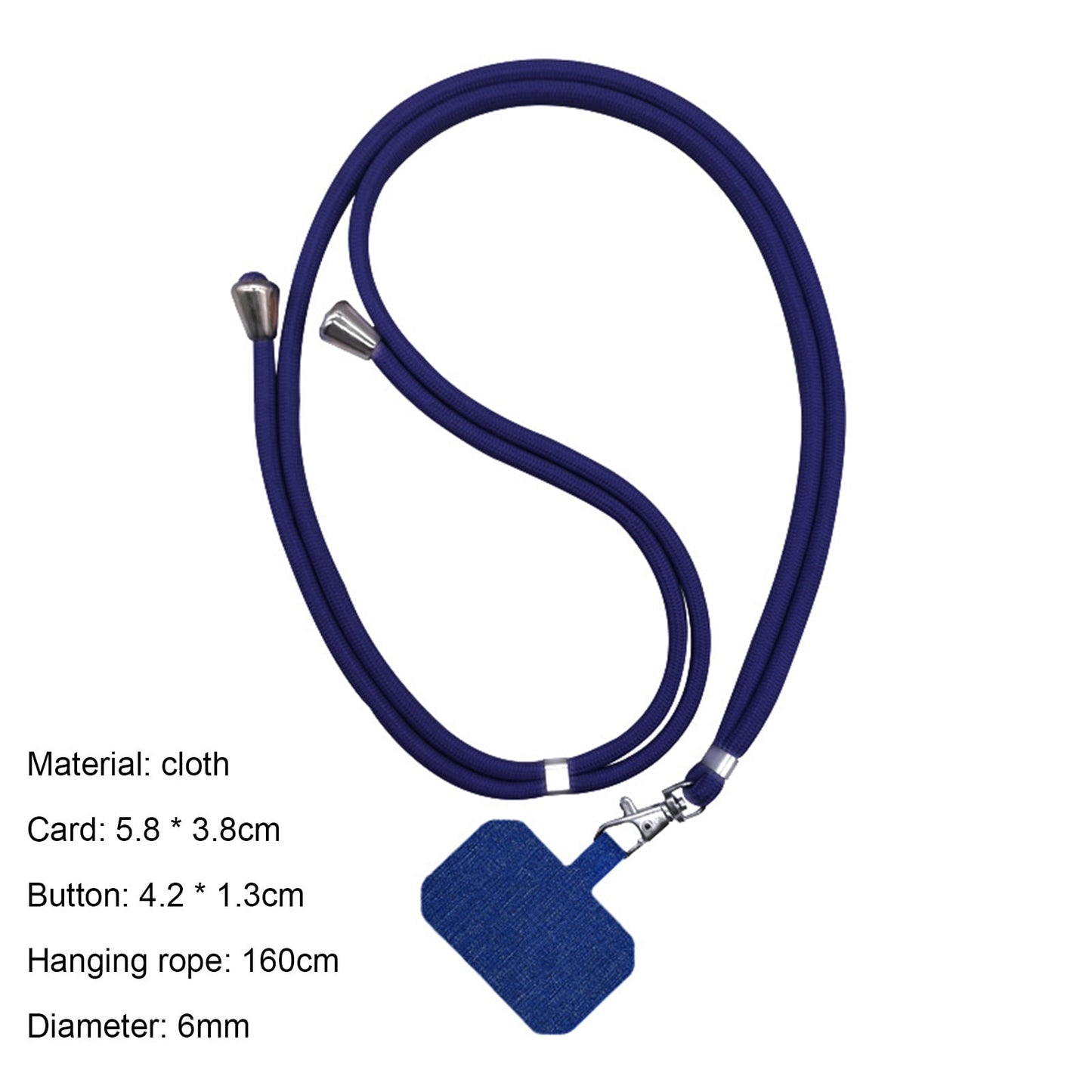 Mightlink Phone Lanyard,Universal Crossbody Cell Phone Lanyards Adjustable Shoulder Neck Straps,Cell Phone Lanyard Compatible for All Smartphones Light Grey