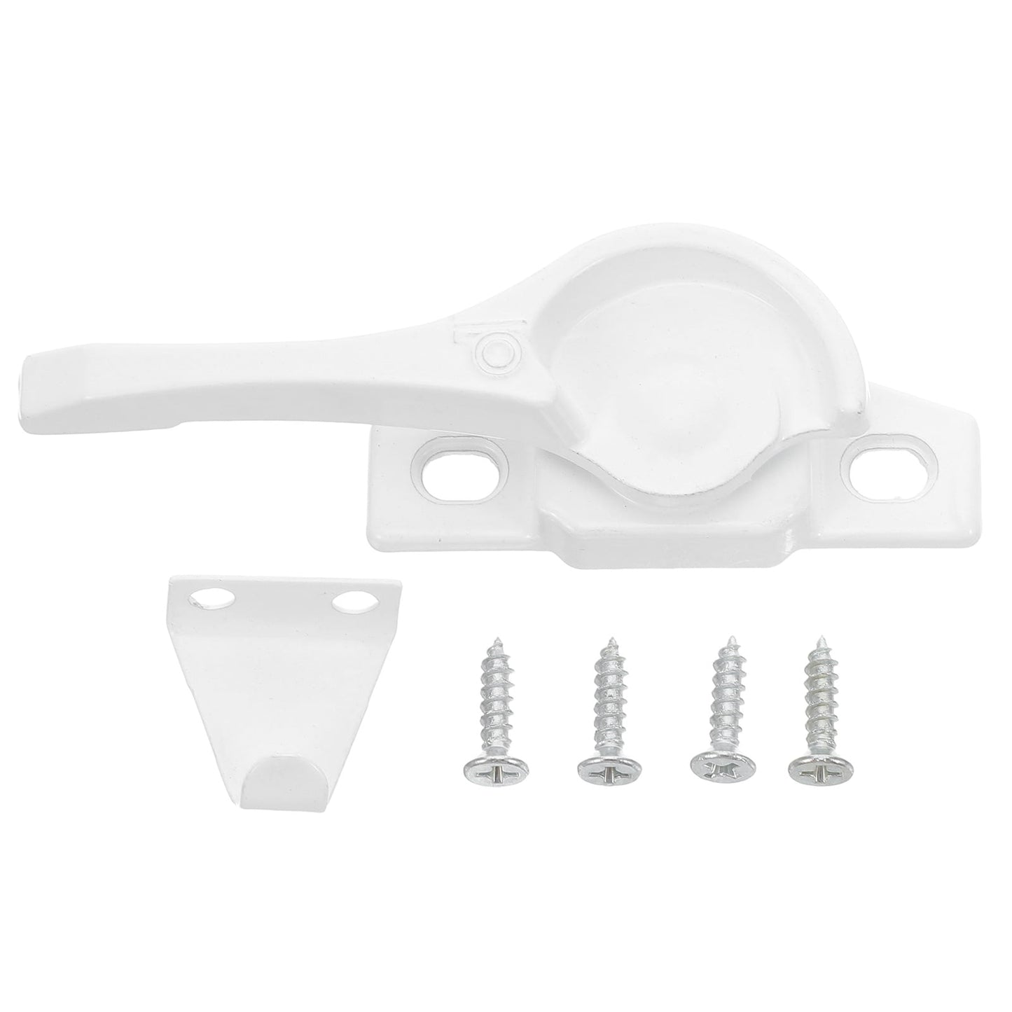 HOOWIFFY Aluminum Sliding Window Lock, and Stylish Design, Easy to Install, Includes 4 Sets for Secure