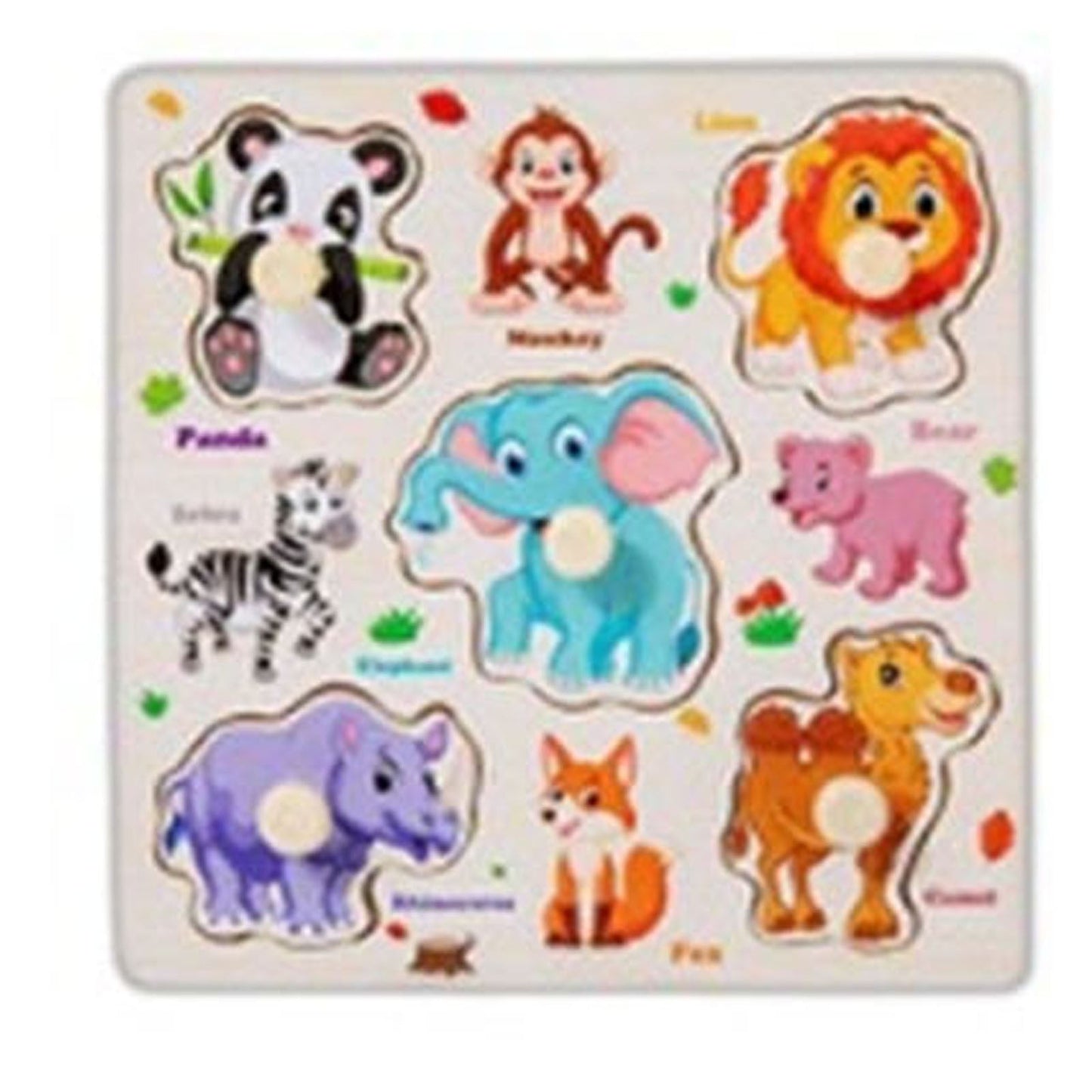 Darzheoy Wooden Puzzles for Toddlers, Montessori Toys for Toddlers Age 1-3, Kids Educational Learning Toys, Early Educational Toys, Christmas Birthday Gifts for Boys & Girls E