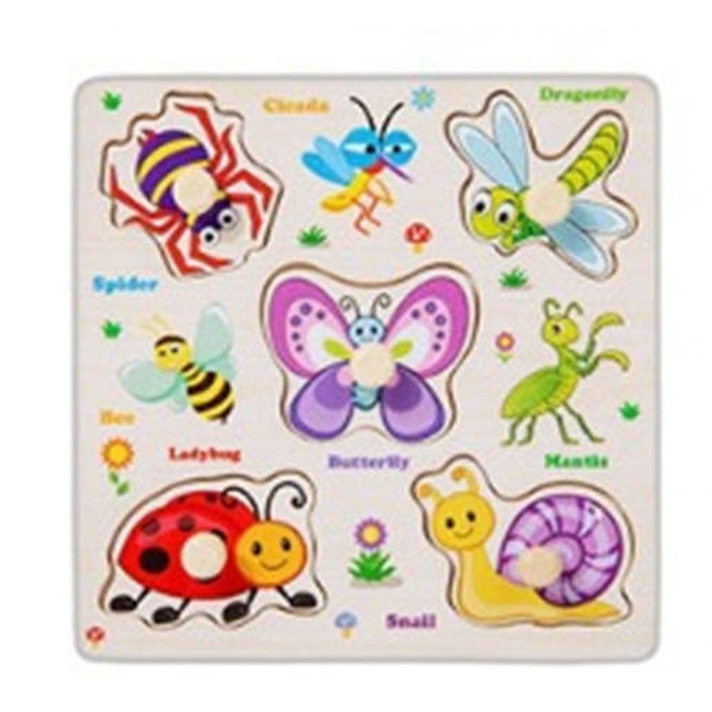 Darzheoy Wooden Puzzles for Toddlers, Montessori Toys for Toddlers Age 1-3, Kids Educational Learning Toys, Early Educational Toys, Christmas Birthday Gifts for Boys & Girls G