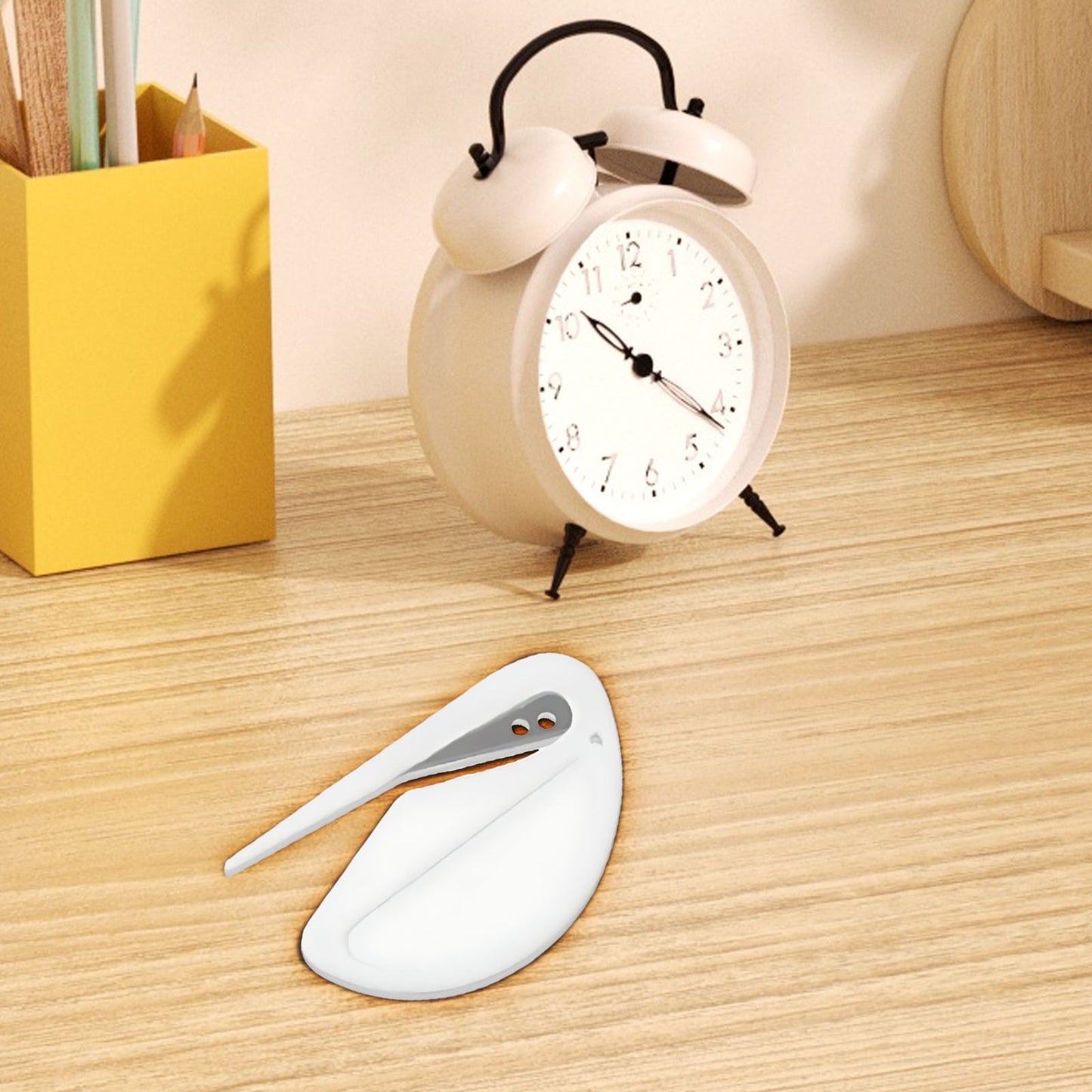 Darzheoy Letter Opener Envelope Slitter, Envelope Opener, Mail Opener, Wrapping Paper Cutter, Package Opener White