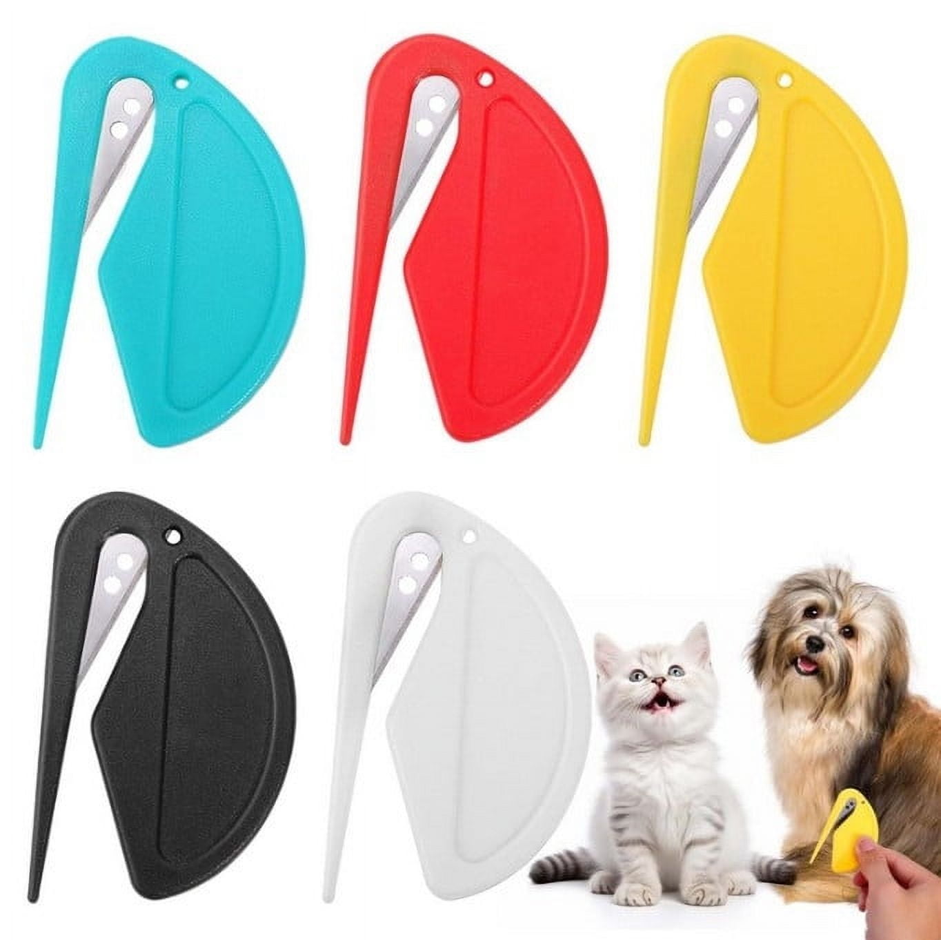 Darzheoy Letter Opener Envelope Slitter, Envelope Opener, Mail Opener, Wrapping Paper Cutter, Package Opener White