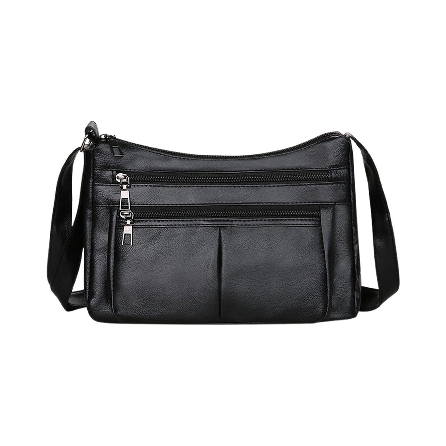 Darzheoy Purses for Women Soft PU Leather Shoulder Bag Ladies Crossbody Purse and handbags Lightweight Pocketbook Black