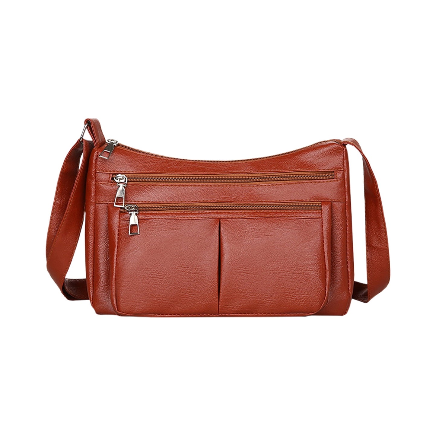 Darzheoy Purses for Women Soft PU Leather Shoulder Bag Ladies Crossbody Purse and handbags Lightweight Pocketbook Brown