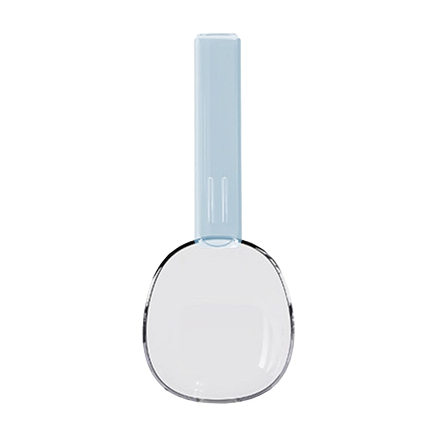 Darzheoy Flour Scoops for Canisters, Grain Scoop Measuring Cups, Food-Safe Kitchen Utensils, Multi-Purpose Flour Scoop for Canisters, Rice Spoon Blue