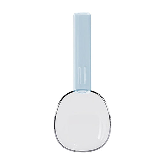 Darzheoy Flour Scoops for Canisters, Grain Scoop Measuring Cups, Food-Safe Kitchen Utensils, Multi-Purpose Flour Scoop for Canisters, Rice Spoon Blue