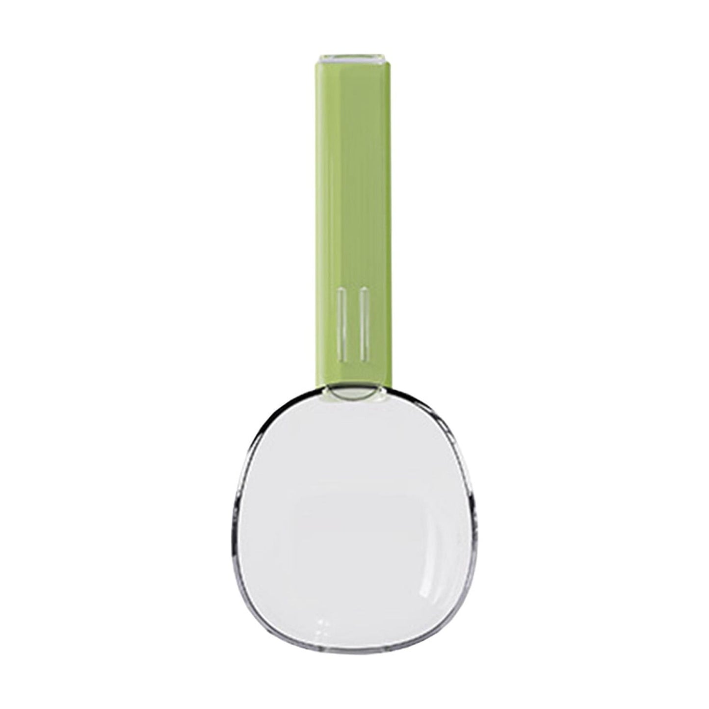 Darzheoy Flour Scoops for Canisters, Grain Scoop Measuring Cups, Food-Safe Kitchen Utensils, Multi-Purpose Flour Scoop for Canisters, Rice Spoon Green