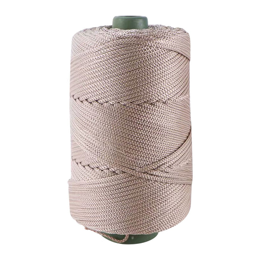 AYktou 32 Colors Macrame Cotton Cord 200g/7.05oz,100% Natural Handmade 4 Strands Twisted Cotton Rope Polyester Thread Spools for Wall Hanging Plants Hangers Gift Wrapping Tapestry DIY Crafts #H - Gray
