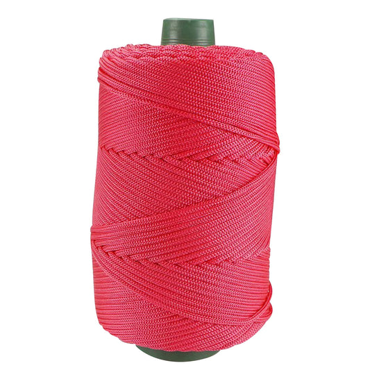 AYktou 32 Colors Macrame Cotton Cord 200g/7.05oz,100% Natural Handmade 4 Strands Twisted Cotton Rope Polyester Thread Spools for Wall Hanging Plants Hangers Gift Wrapping Tapestry DIY Crafts #Z - Pink