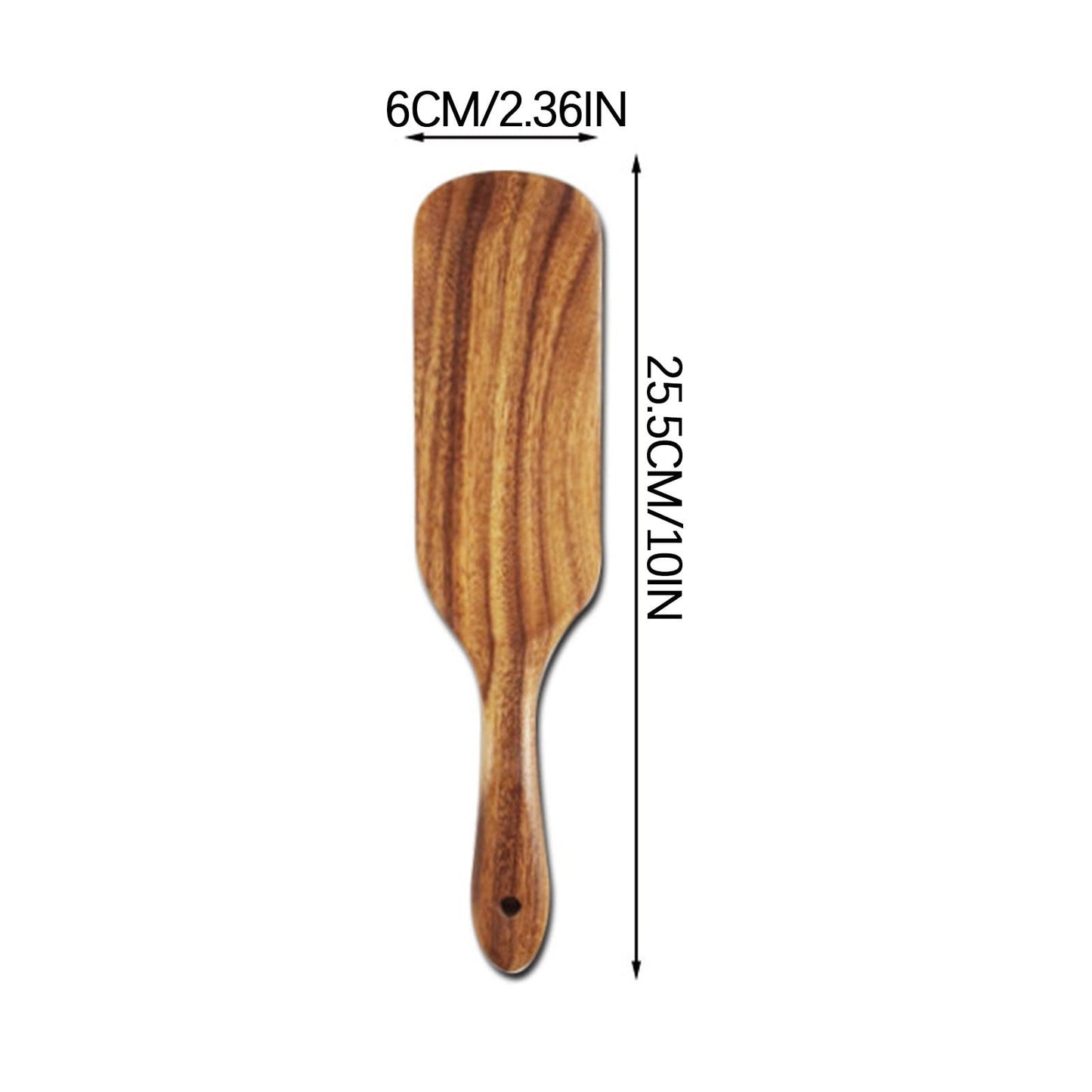 Kdkad Large Wooden Spoon, Wooden Spoon for Cooking, Large Wood Scoop Utensil, Kitchen Serving Scoop for Pot, Long Handle Spoon, Heavy Food Service Spoon, Mixing Spoon, Smooth Finish & Comfortable Grip As Show C