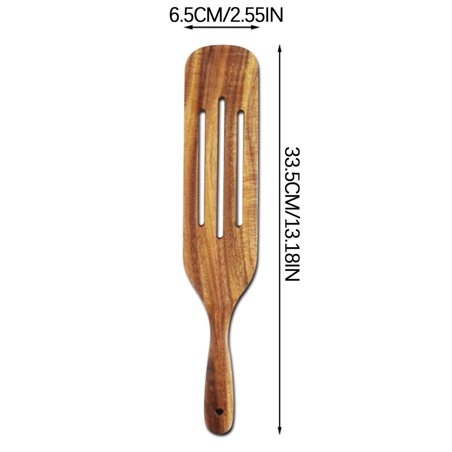 Kdkad Large Wooden Spoon, Wooden Spoon for Cooking, Large Wood Scoop Utensil, Kitchen Serving Scoop for Pot, Long Handle Spoon, Heavy Food Service Spoon, Mixing Spoon, Smooth Finish & Comfortable Grip As Show D