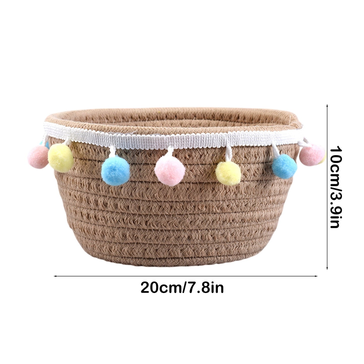 Chmadoxn Adorable Easter Bunny Basket for Kids - Perfect Easter Gift, Cute Easter Bucket Bags with Rabbit Ears for Easter Eggs Hunting, Affordable & Festive Spring Decor As Show I