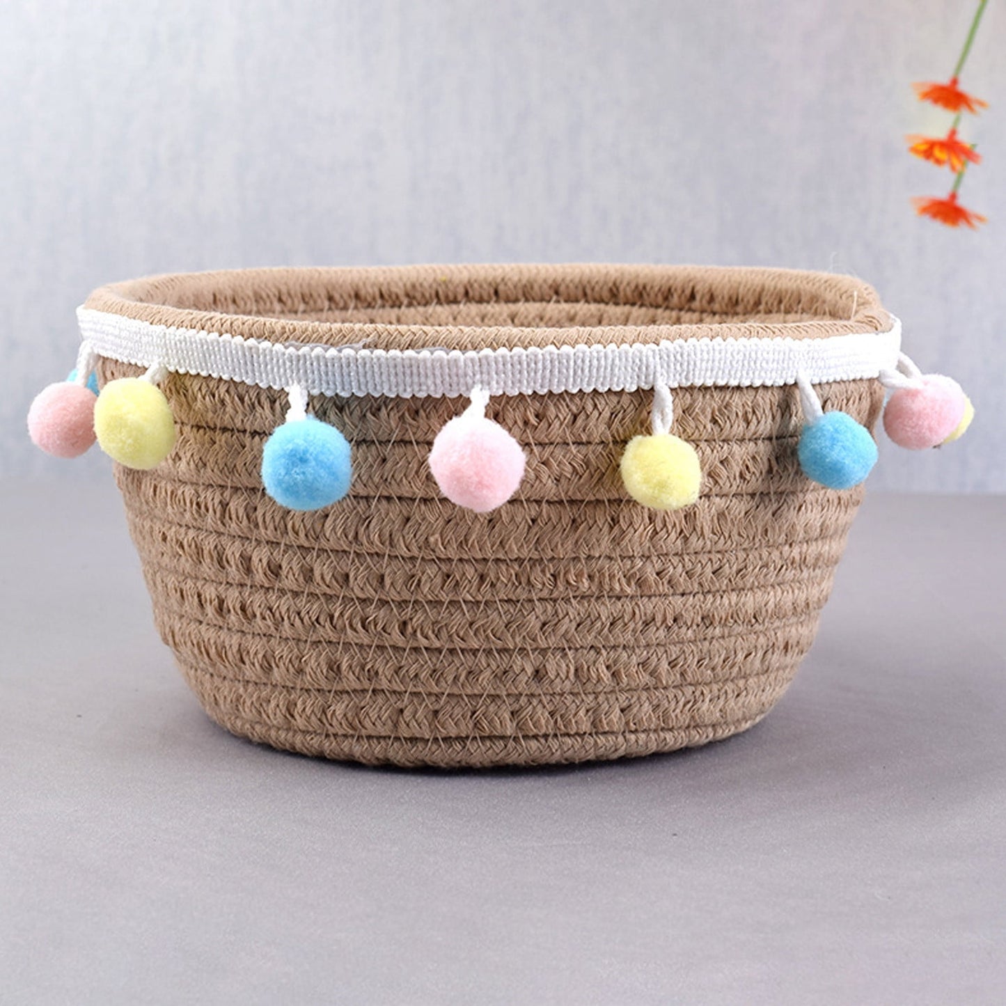 Chmadoxn Adorable Easter Bunny Basket for Kids - Perfect Easter Gift, Cute Easter Bucket Bags with Rabbit Ears for Easter Eggs Hunting, Affordable & Festive Spring Decor As Show I
