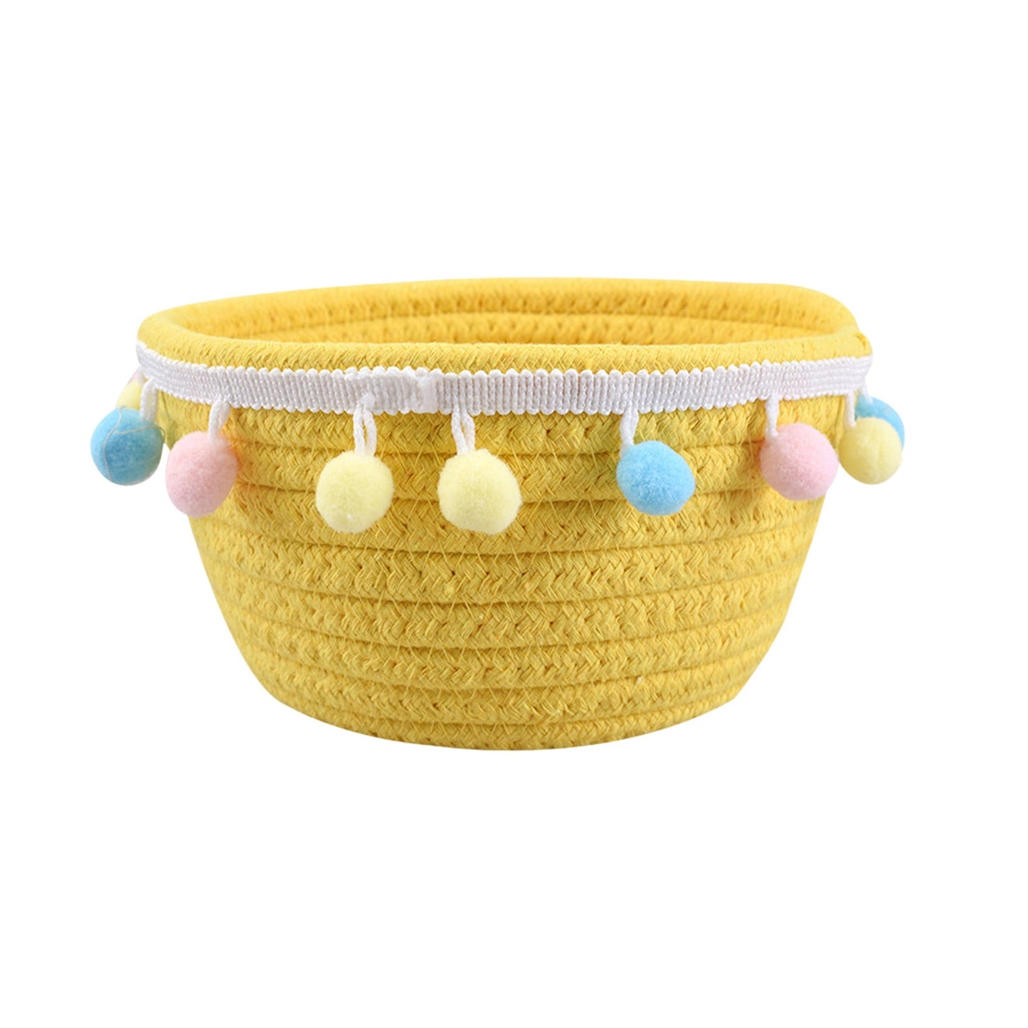 Chmadoxn Adorable Easter Bunny Basket for Kids - Perfect Easter Gift, Cute Easter Bucket Bags with Rabbit Ears for Easter Eggs Hunting, Affordable & Festive Spring Decor As Show J