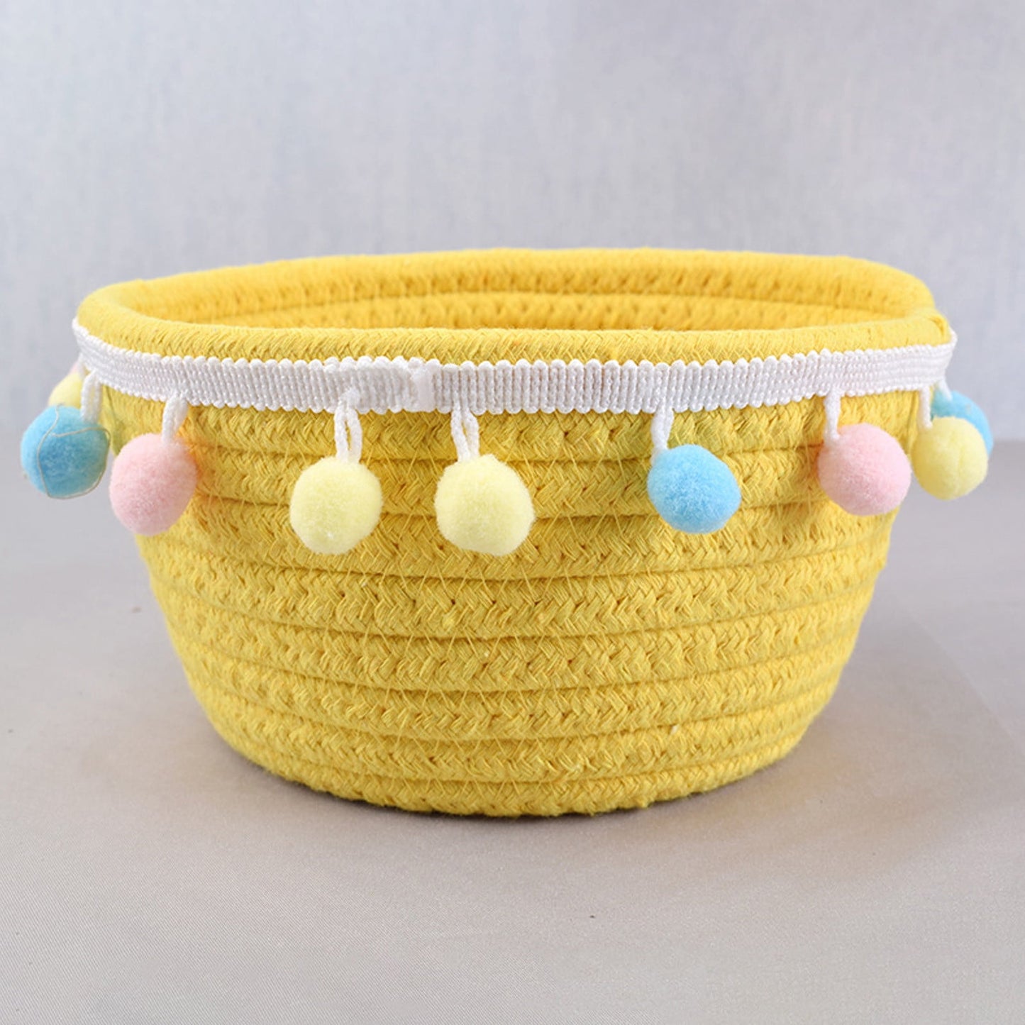 Chmadoxn Adorable Easter Bunny Basket for Kids - Perfect Easter Gift, Cute Easter Bucket Bags with Rabbit Ears for Easter Eggs Hunting, Affordable & Festive Spring Decor As Show J