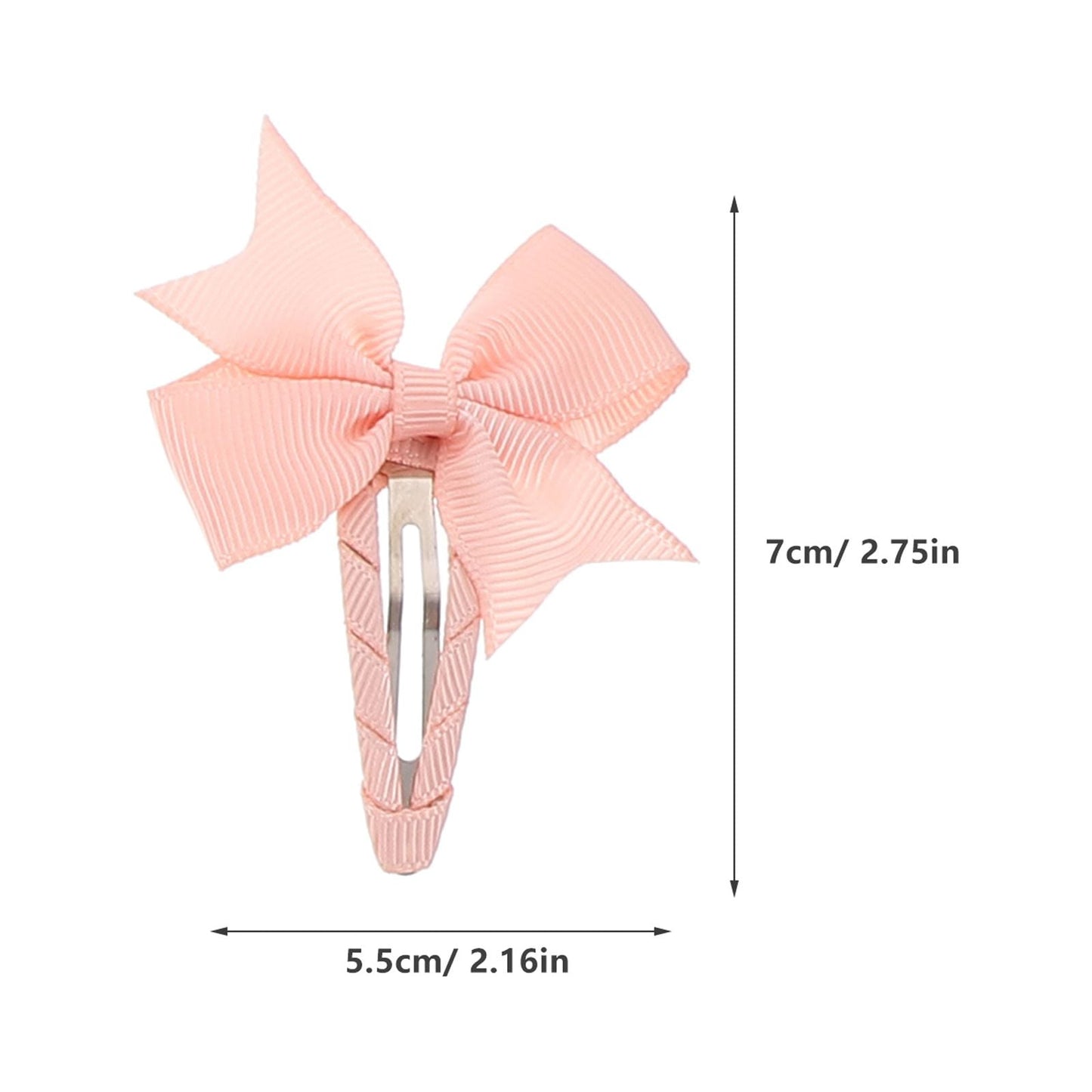 SKISUNO Decorative Hair Clip Girls 20Pcs 2.8X2.2In