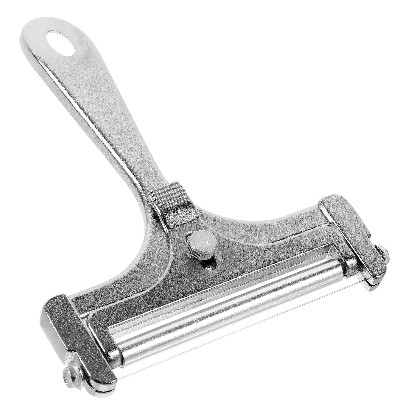WHAMVOX Adjustable Stainless Steel Cheese Slicer Handheld Cutter Shaver for Easy Cheese Slicing and Serving