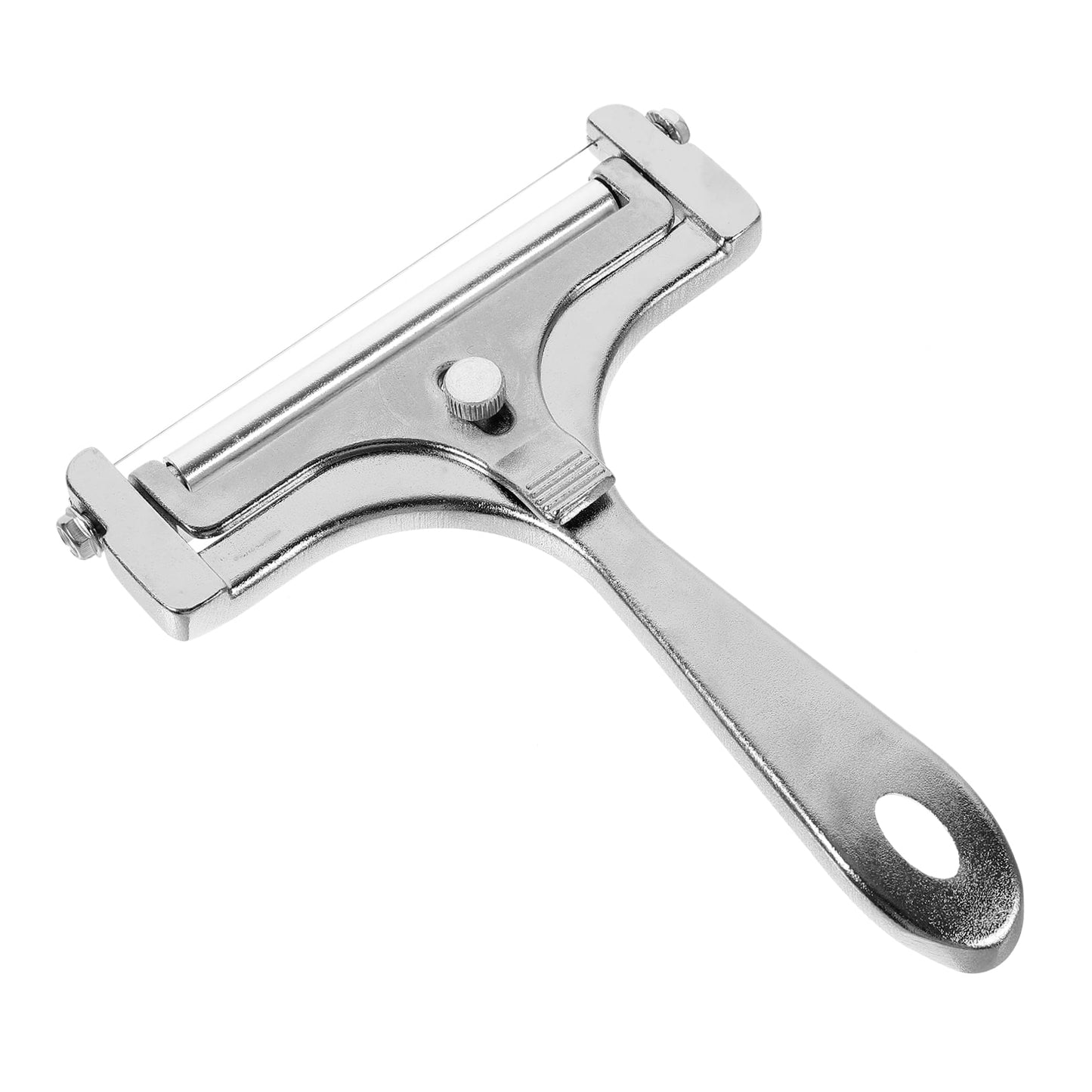 WHAMVOX Adjustable Stainless Steel Cheese Slicer Handheld Cutter Shaver for Easy Cheese Slicing and Serving