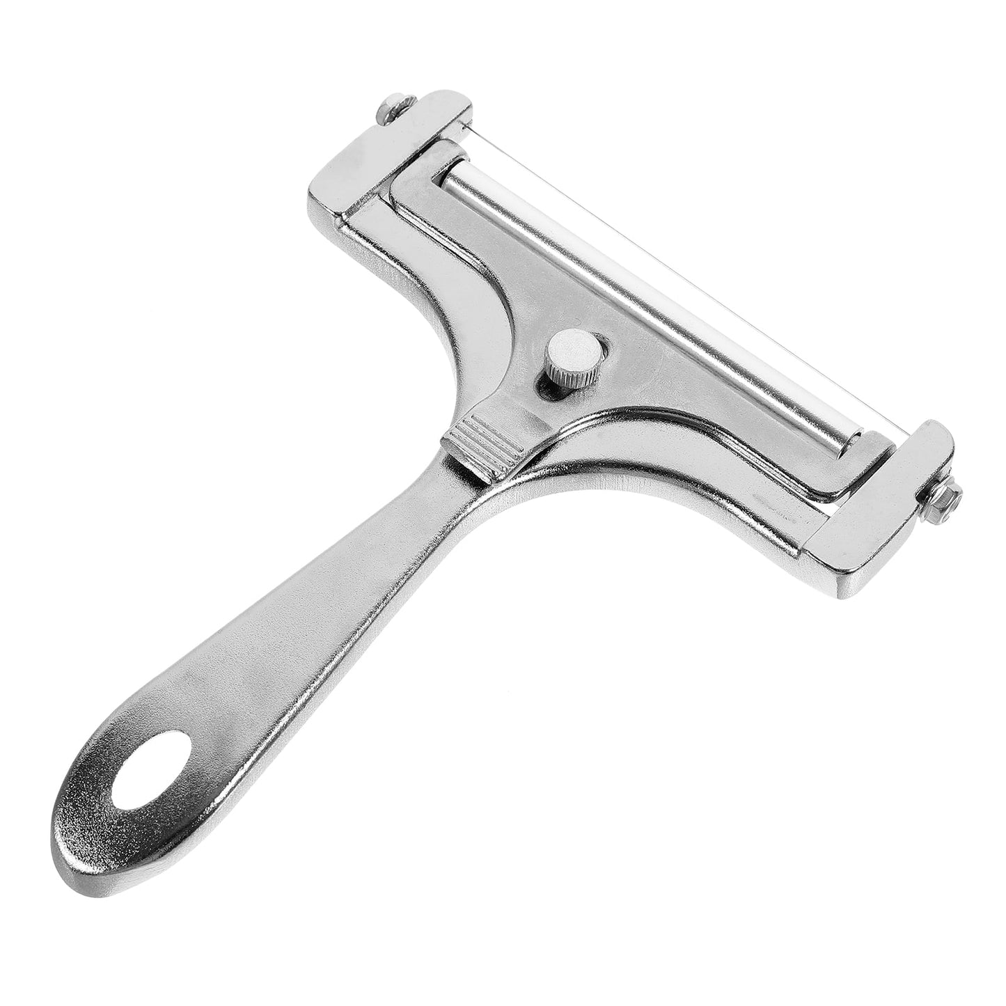 WHAMVOX Adjustable Stainless Steel Cheese Slicer Handheld Cutter Shaver for Easy Cheese Slicing and Serving