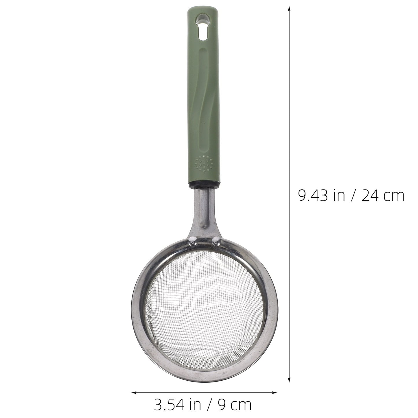 WHAMVOX Sifters Liquid Strainer Extra Fine Mesh Stainless Steel Colander