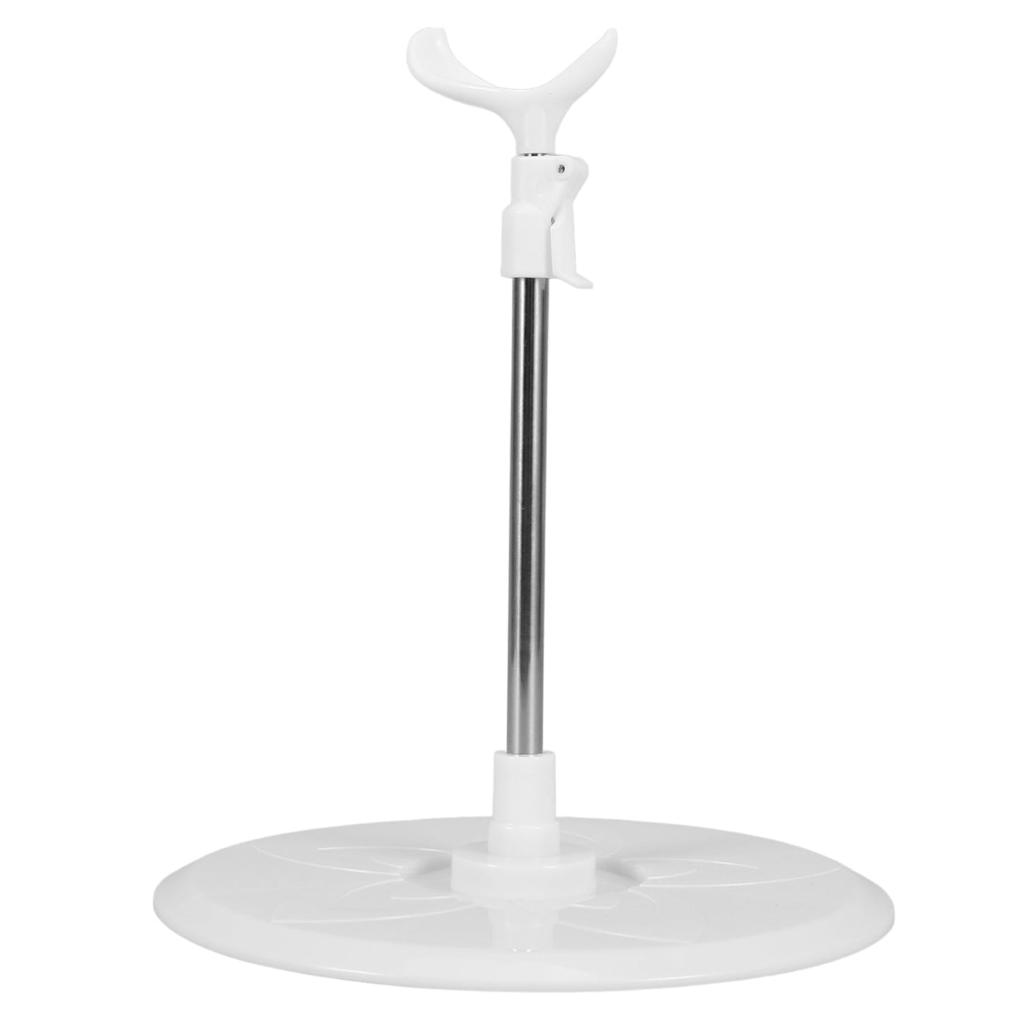 WHAMVOX Adjustable Metal Doll Display Stand Holder for Desktop, Organizer for Collectible Dolls and Figures
