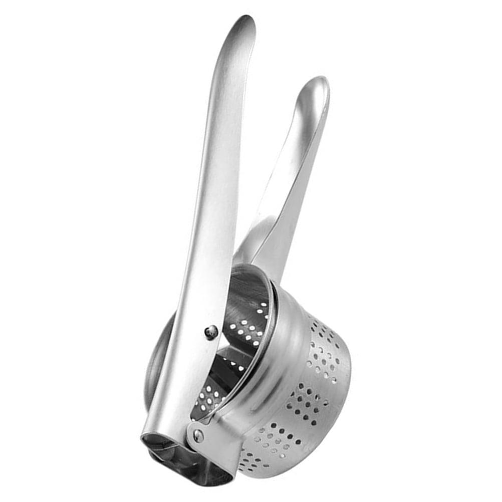 WHAMVOX Simple Fruit Juicer Orange Squeezer Hand Press Cold Stainless Silver