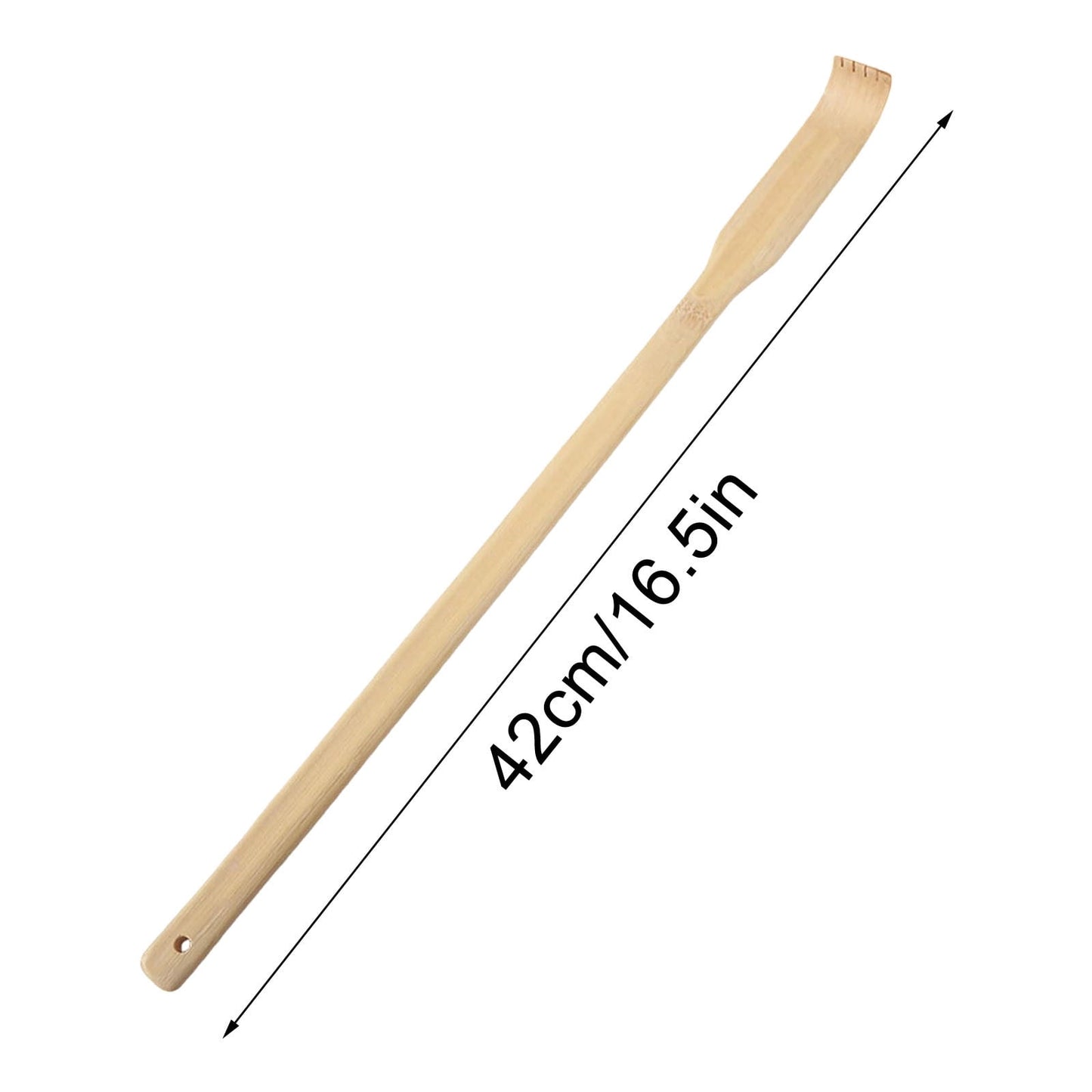 Darzheoy Bamboo Back Scratcher for Adults, Back Scratcher Massage Tool, Back Scratcher Rake Itching Relief Body Relaxation Massager Multicolor
