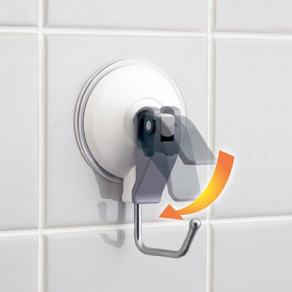 WHAMVOX 3 Pcs Suction Cup Hook Multi-purpose Heavy Duty Hanger