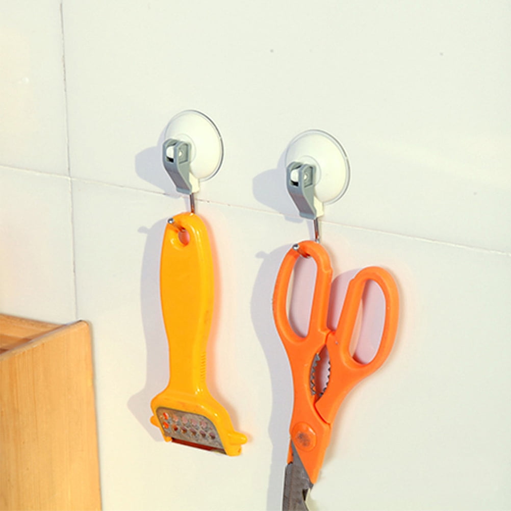 WHAMVOX 3 Pcs Suction Cup Hook Multi-purpose Heavy Duty Hanger