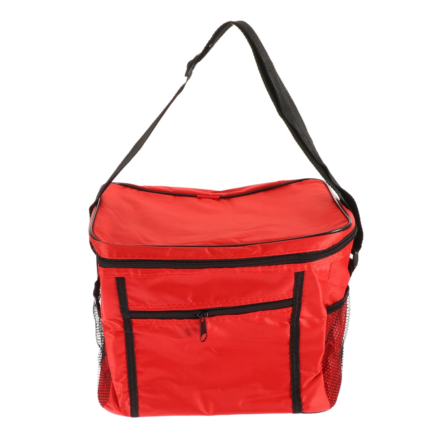 SKISUNO Insulated Reusable Grocery Bags Set of 1 in Red, Thermal Cooler Tote for
