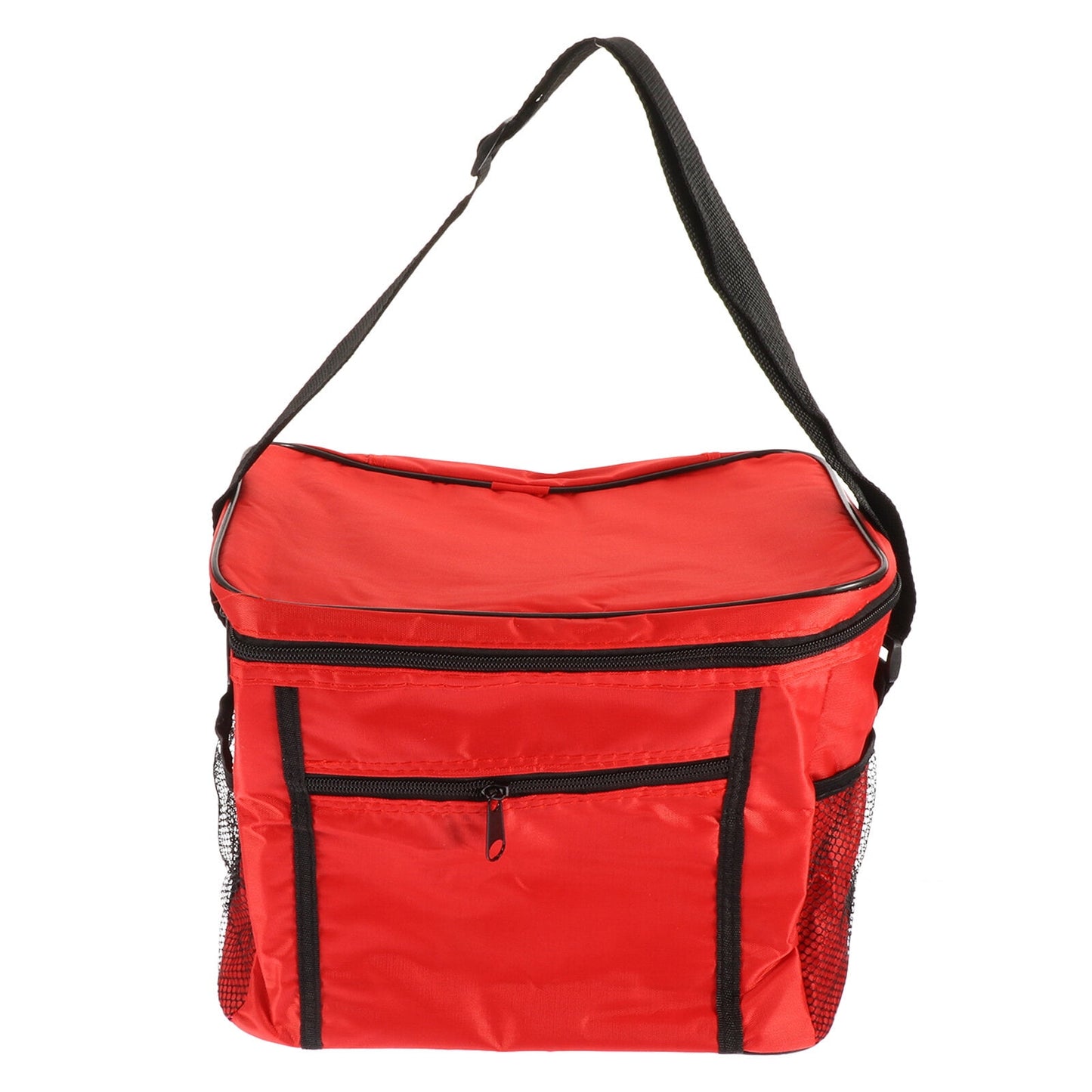 SKISUNO Insulated Reusable Grocery Bags Set of 1 in Red, Thermal Cooler Tote for