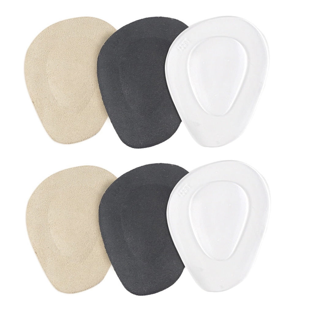 SKISUNO 3 Pairs Gel Forefoot Pad Half Insoles for High Heels Insoles for Women