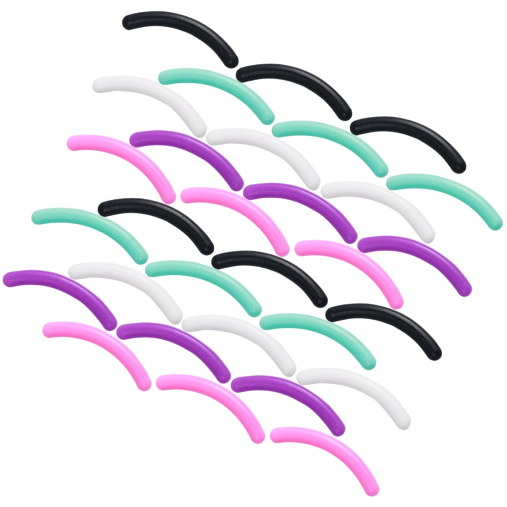 HOOWIFFY Eyelash Curler Refills Multi-Colored 30Pcs 1.1X0.2X0.2In