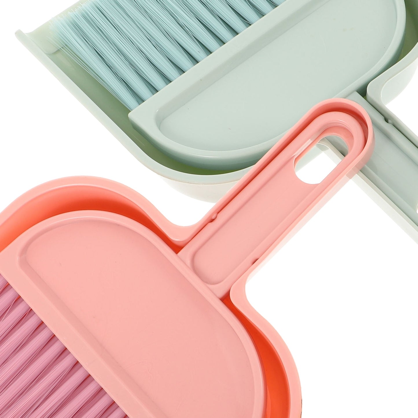 HOOWIFFY Mini Broom and Dustpan Set, 2-Pack , PP Material for Easy Cleaning