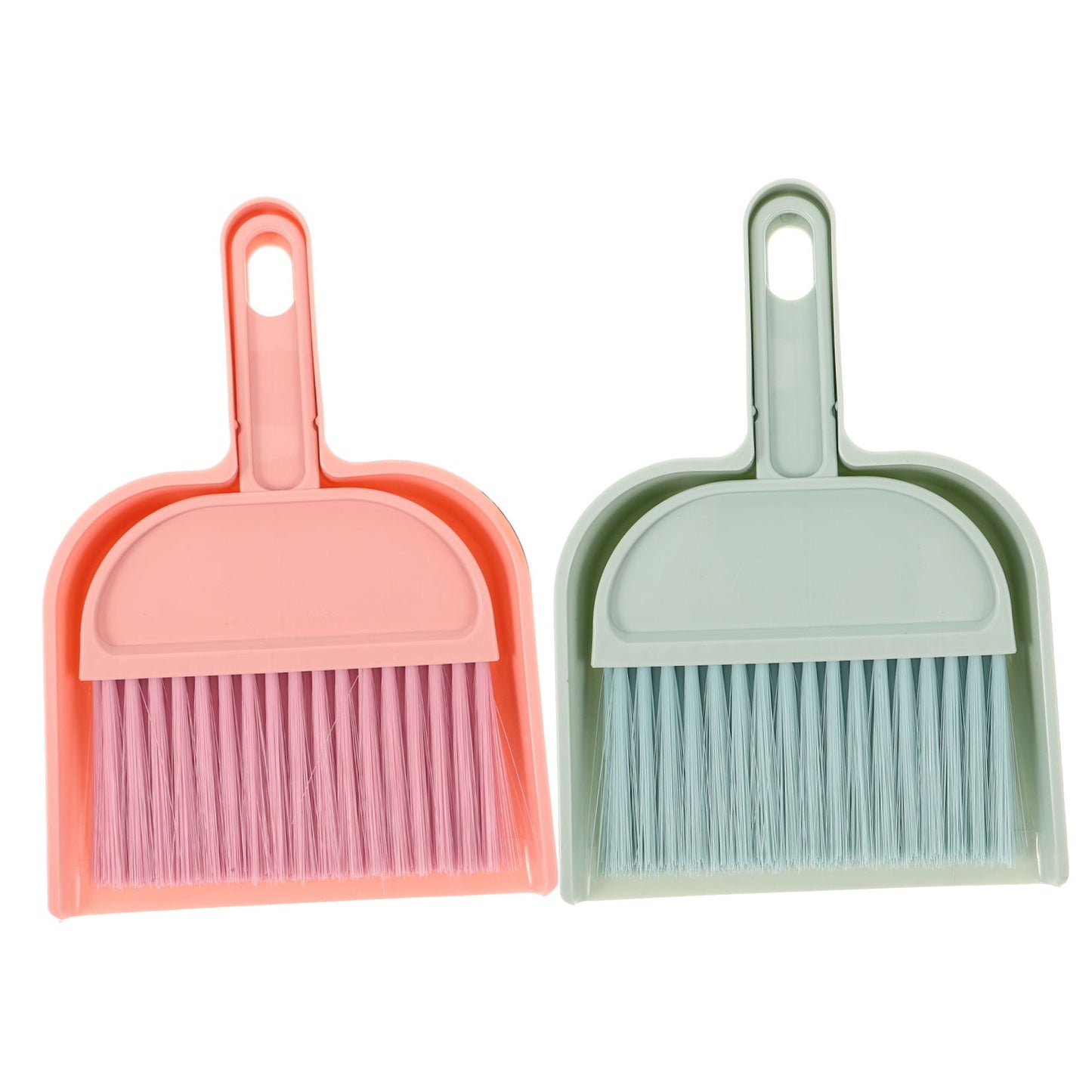 HOOWIFFY Mini Broom and Dustpan Set, 2-Pack , PP Material for Easy Cleaning