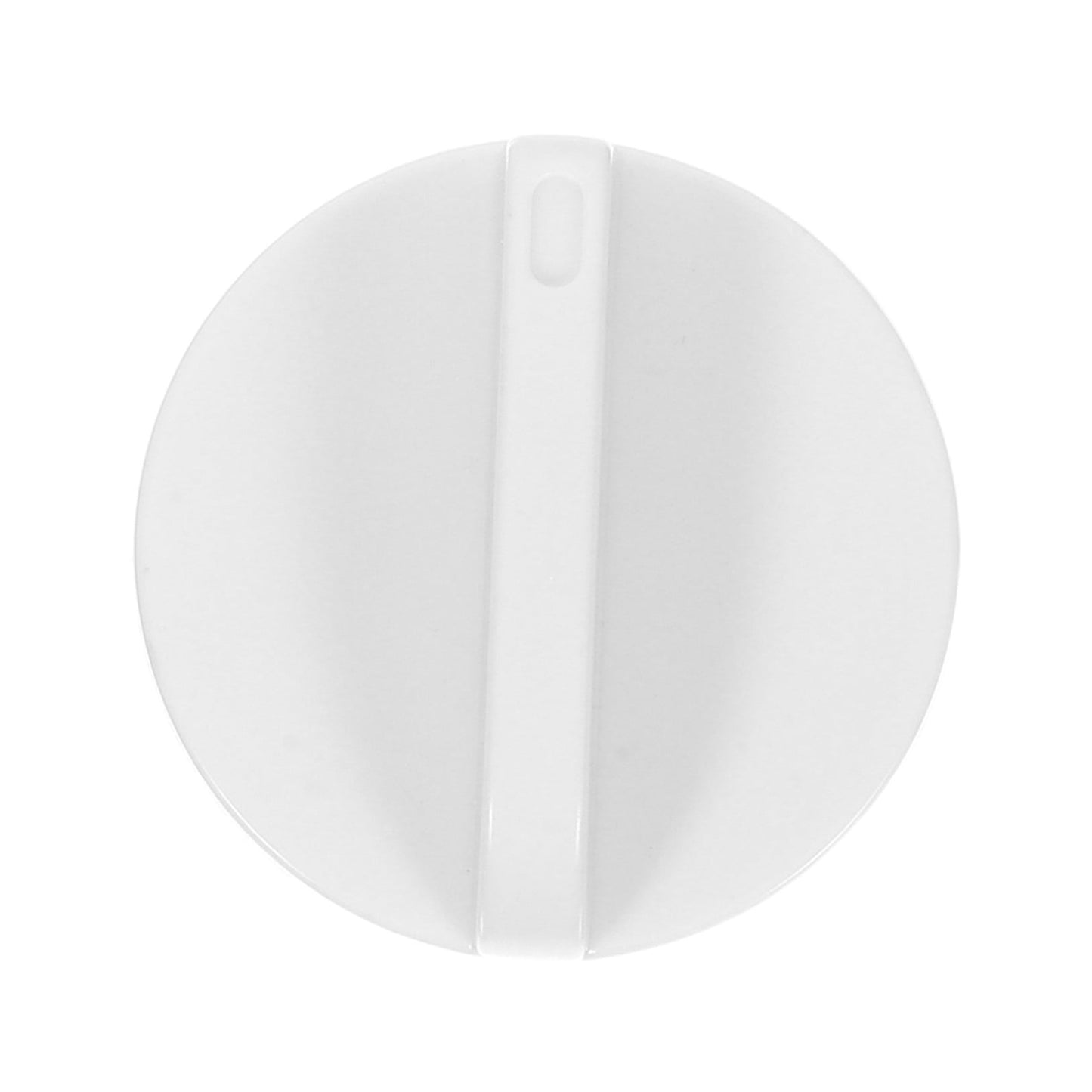 HOOWIFFY Appliance Temperature Knob Thermostat Control Knob Plastic White 1Pcs for Display Cabinet