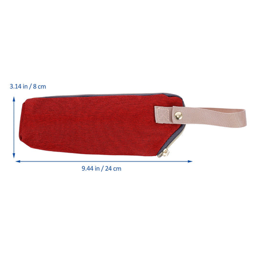 HOOWIFFY Insulated Bottle Bag Red - Keeps for Hours, Portable Baby Bottle Cooler Tote