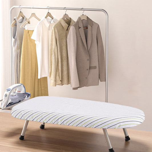 Kdkad Desktop Ironing Board, Small Folding Tabletop Iron Board with Heat-Resistant Cover, Portable for Dorm, Travel & Small Spaces, Mini Ironing Mat C